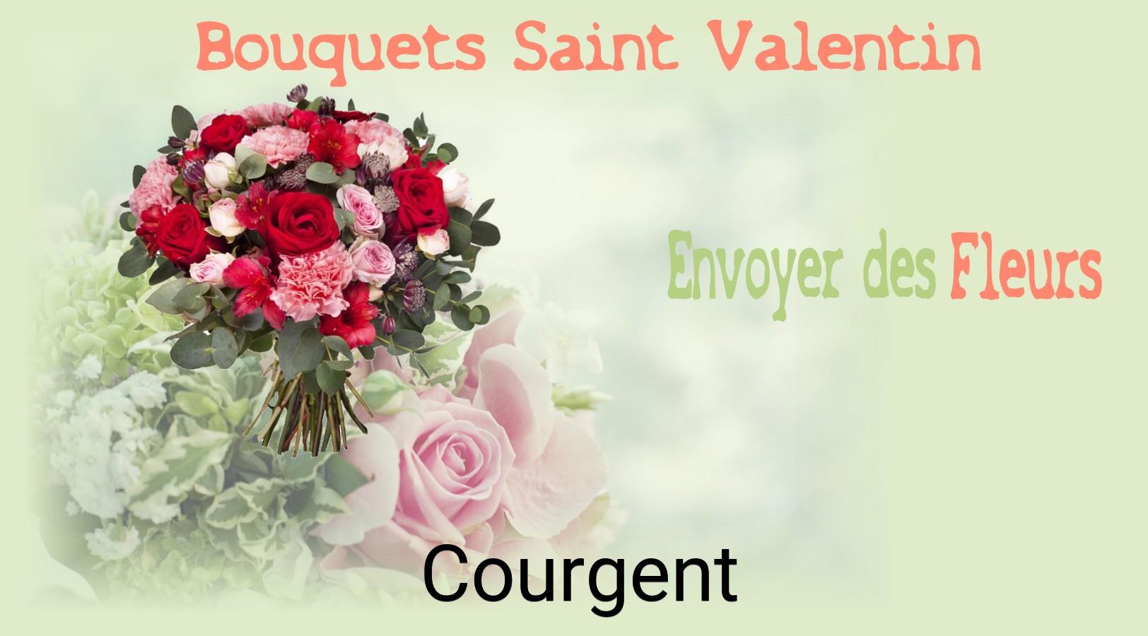 Roses de Saint-Valentin livrées à Courgent